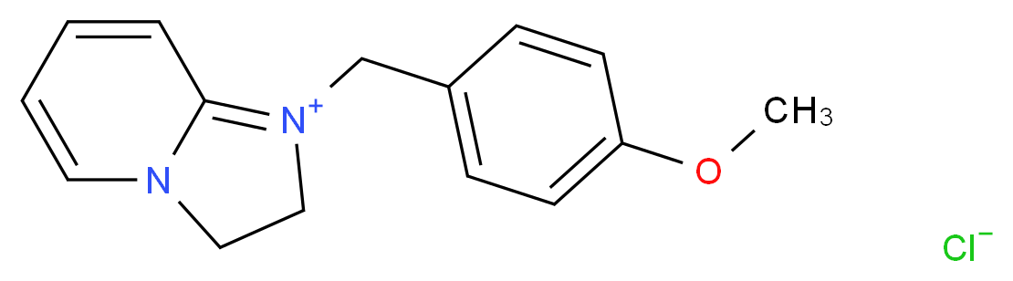 1-(4-Methoxybenzyl)-2,3-dihydroimidazo[1,2-a]pyridin-1-ium Chloride_Molecular_structure_CAS_63111-29-5)