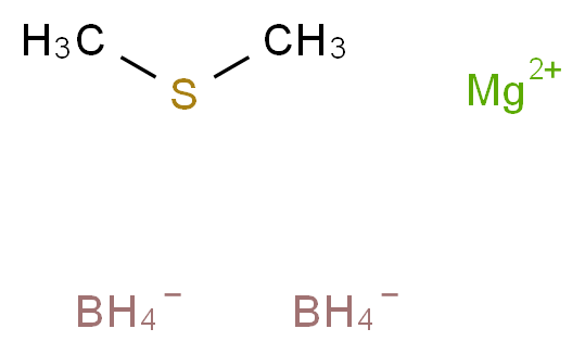 Magnesium borohydride dimethylsulfide complex_Molecular_structure_CAS_)
