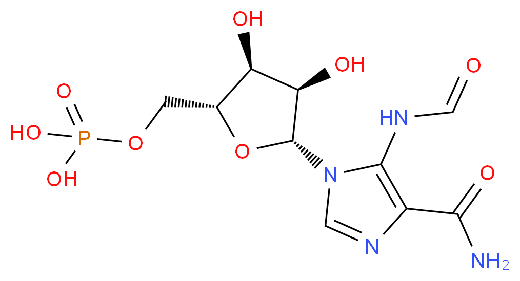 5-Formamidoimidazole-4-carboxamide ribotide_Molecular_structure_CAS_13018-54-7)