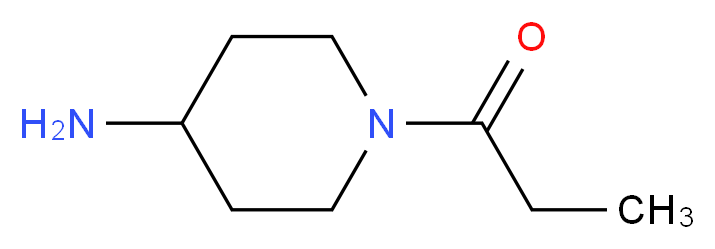 1-Propionylpiperidin-4-amine_Molecular_structure_CAS_)