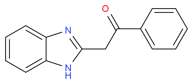 2-(1H-Benzoimidazol-2-yl)-1-phenyl-ethanone_Molecular_structure_CAS_66838-69-5)