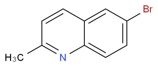 6-Bromo-2-methylquinoline_Molecular_structure_CAS_877-42-9)