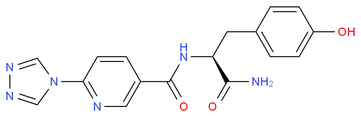 N-{[6-(4H-1,2,4-triazol-4-yl)pyridin-3-yl]carbonyl}-L-tyrosinamide_Molecular_structure_CAS_)