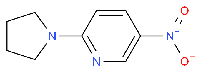 5-Nitro-2-(1-pyrrolidinyl)pyridine_Molecular_structure_CAS_)