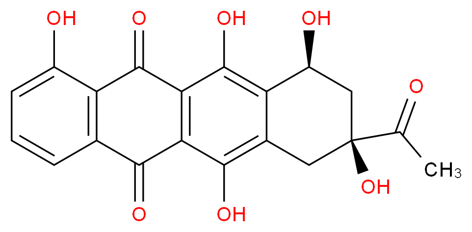 4-Demethyl Daunomycinone_Molecular_structure_CAS_52744-22-6)