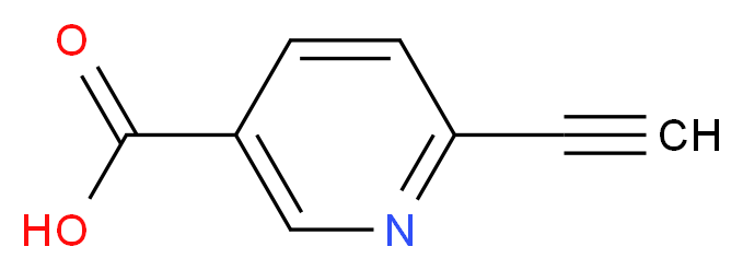 6-ethynylnicotinic acid_Molecular_structure_CAS_450368-21-5)