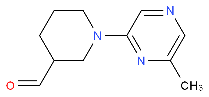 1-(6-methylpyrazin-2-yl)piperidine-3-carbaldehyde_Molecular_structure_CAS_941716-81-0)