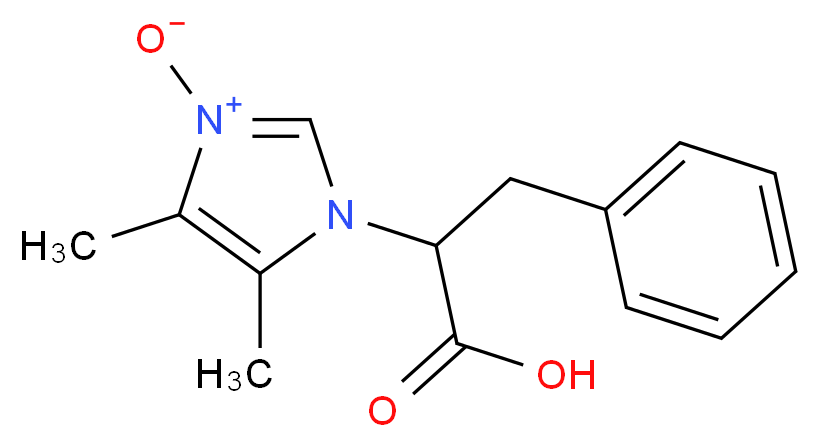 1-(1-carboxy-2-phenylethyl)-4,5-dimethyl-1H-imidazole 3-oxide_Molecular_structure_CAS_)