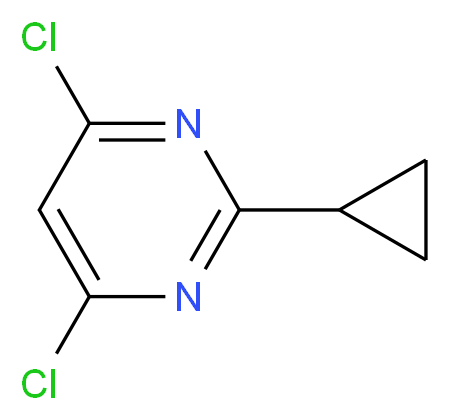 4,6-Dichloro-2-cyclopropylpyrimidine_Molecular_structure_CAS_7043-09-6)