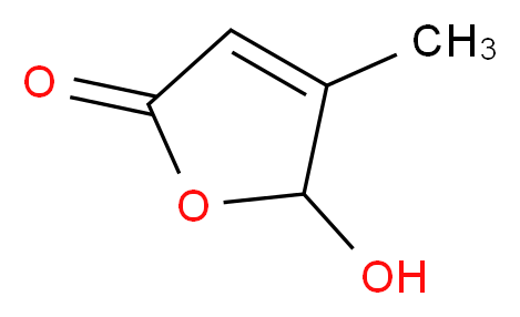 5-hydroxy-4-methyl-2,5-dihydrofuran-2-one_Molecular_structure_CAS_)