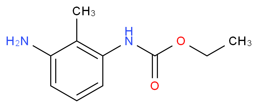 ethyl N-(3-amino-2-methylphenyl)carbamate_Molecular_structure_CAS_)