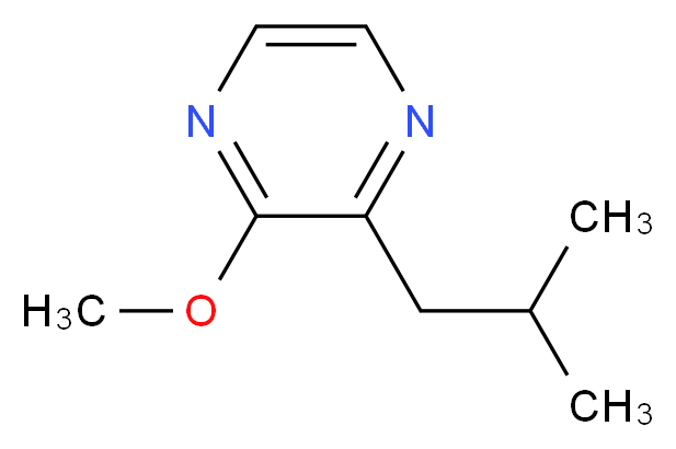 2-Isobutyl-3-methoxypyrazine_Molecular_structure_CAS_24683-00-9)