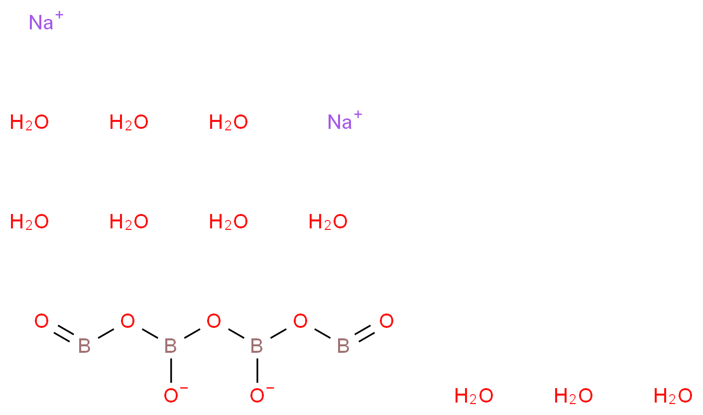Sodium tetraborate decahydrate, ACS_Molecular_structure_CAS_1303-96-4)
