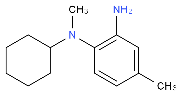 N~1~-Cyclohexyl-N~1~,4-dimethyl-1,2-benzenediamine_Molecular_structure_CAS_)