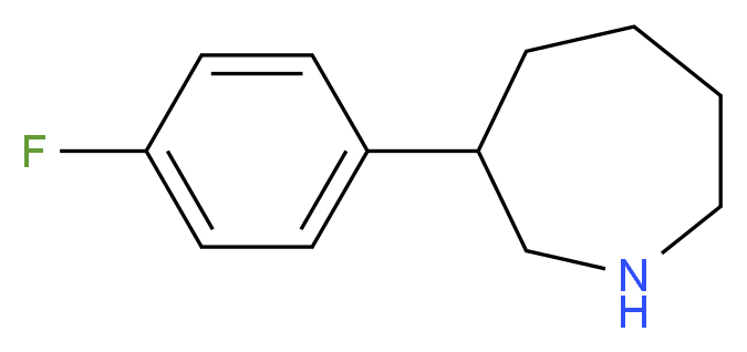 3-(4-fluorophenyl)azepane_Molecular_structure_CAS_)