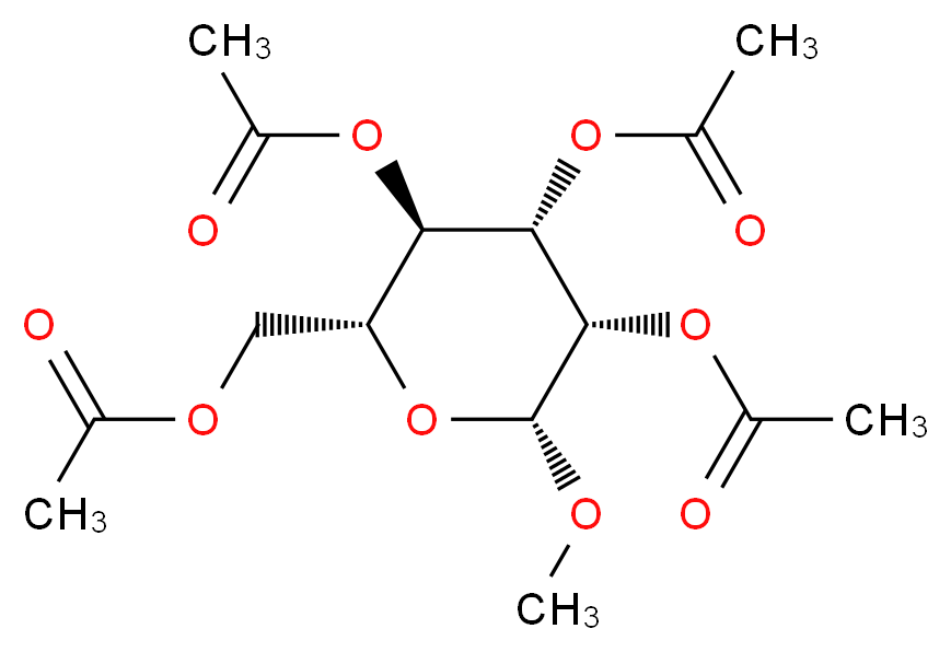 Methyl 2,3,4,6-Tetra-O-acetyl-β-D-mannopyranoside_Molecular_structure_CAS_5019-25-0)