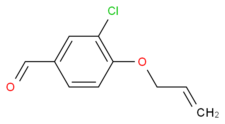 3-chloro-4-(prop-2-en-1-yloxy)benzaldehyde_Molecular_structure_CAS_)