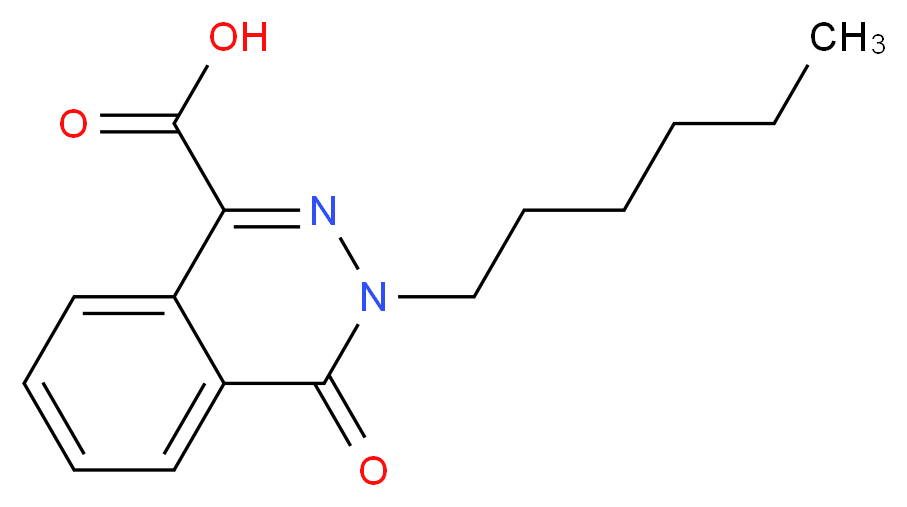 3-Hexyl-4-oxo-3,4-dihydro-phthalazine-1-carboxylic acid_Molecular_structure_CAS_)