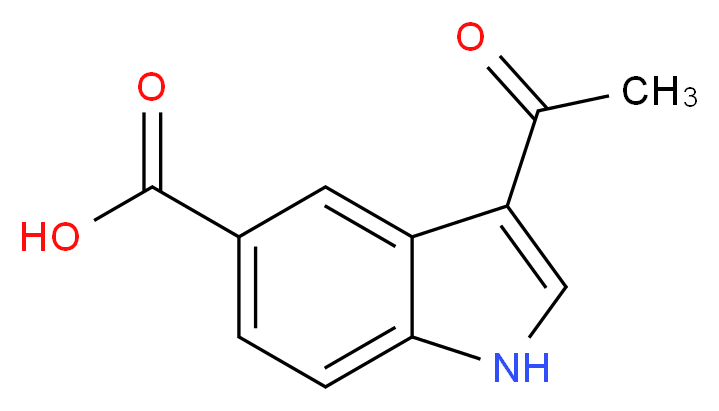 3-Acetyl-1H-indole-5-carboxylic acid_Molecular_structure_CAS_444991-59-7)