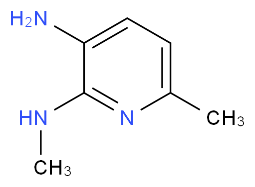 N2,6-Dimethylpyridine-2,3-diamine_Molecular_structure_CAS_155790-09-3)