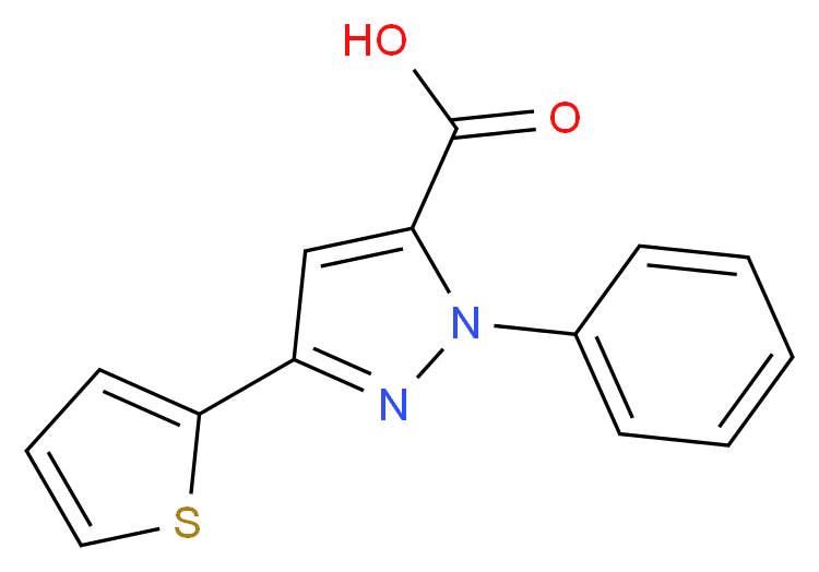 2-Phenyl-5-thiophen-2-yl-2H-pyrazole-3-carboxylic acid_Molecular_structure_CAS_618382-77-7)