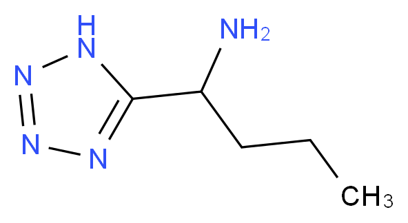 1-(1H-1,2,3,4-tetrazol-5-yl)butan-1-amine_Molecular_structure_CAS_)