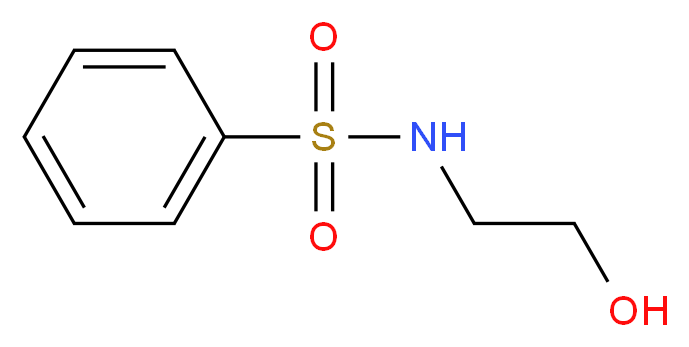 N-(2-Hydroxyethyl)benzenesulfonamide_Molecular_structure_CAS_59724-42-4)