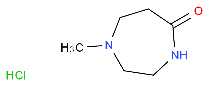 1-Methyl-1,4-diazepan-5-one hydrochloride_Molecular_structure_CAS_854828-87-8)