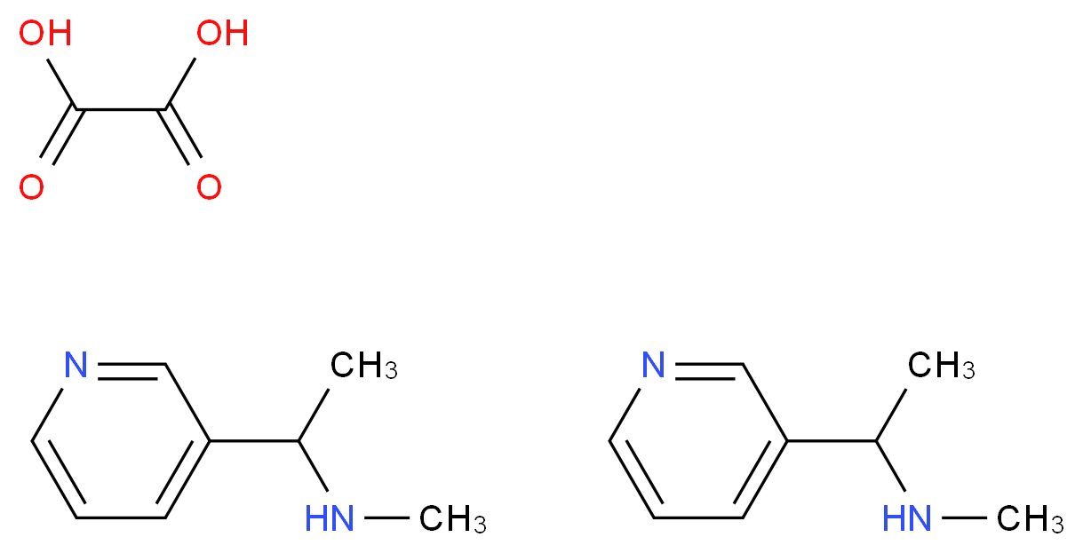 N-Methyl-1-pyridin-3-ylethanamine hemioxalate_Molecular_structure_CAS_)