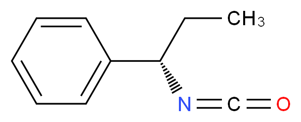 (S)-(-)-1-Phenylpropyl isocyanate_Molecular_structure_CAS_164033-12-9)