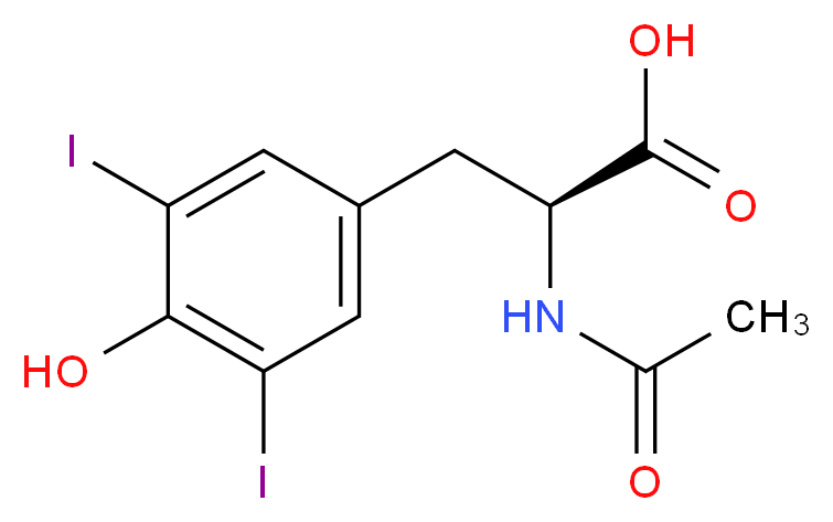 N-Acetyl-3,5-diiodo-L-tyrosine_Molecular_structure_CAS_1027-28-7)