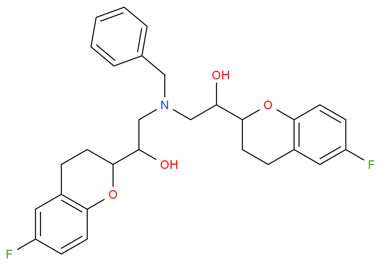 rac N-Benzyl Nebivolol_Molecular_structure_CAS_929706-85-4)