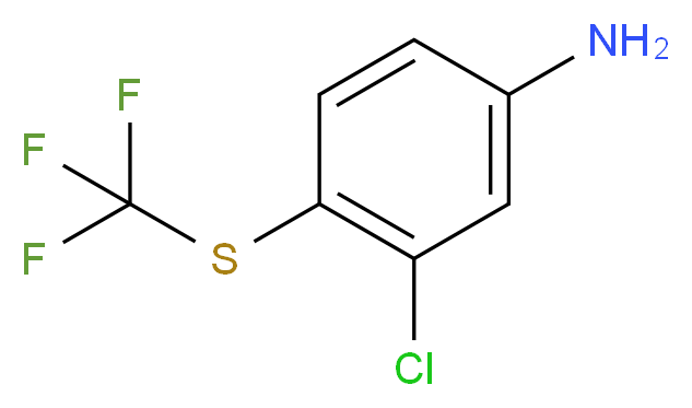 3-Chloro-4-(trifluoromethylthio)aniline 98%_Molecular_structure_CAS_64628-74-6)