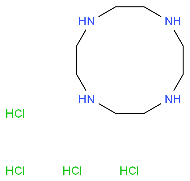 1,4,7,10-Tetraazacyclododecane tetrahydrochloride_Molecular_structure_CAS_10045-25-7)