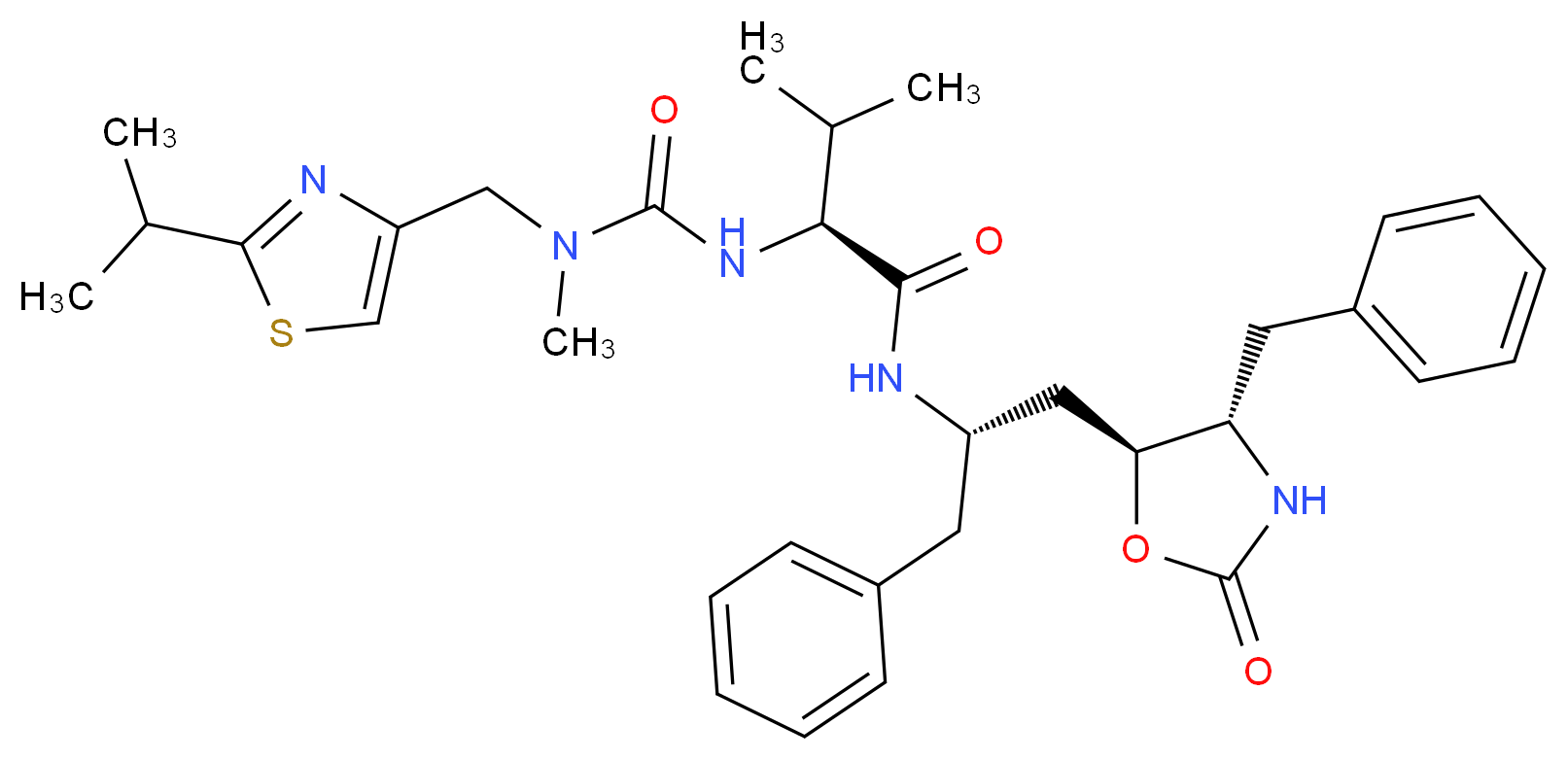 Desthiazolylmethyl Ritonavir _Molecular_structure_CAS_256328-82-2)