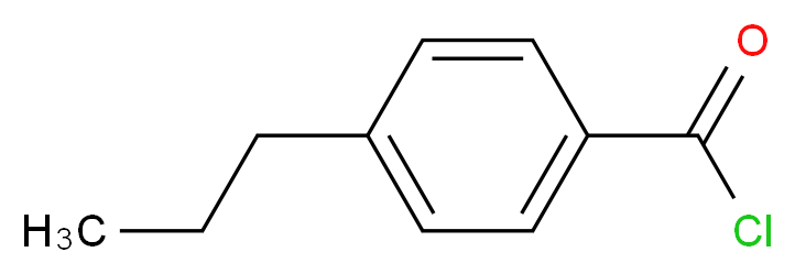 4-n-Propylbenzoyl chloride_Molecular_structure_CAS_52710-27-7)