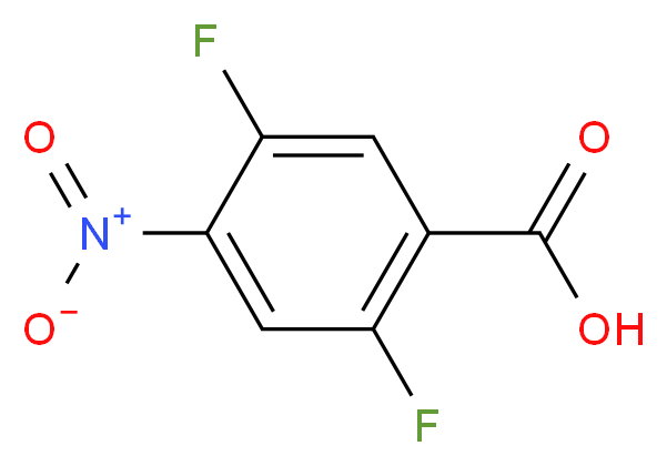 2,5-Difluoro-4-nitrobenzoic acid 98%_Molecular_structure_CAS_116465-48-6)