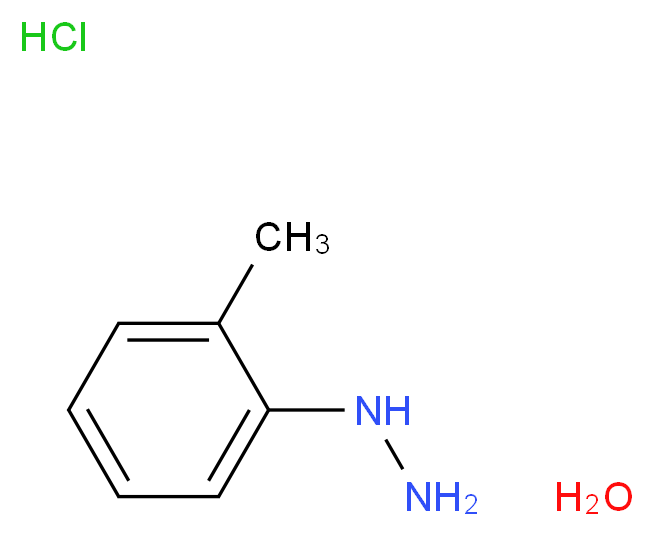 o-Tolylhydrazine hydrochloride hydrate_Molecular_structure_CAS_123334-17-8)