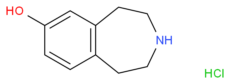 2,3,4,5-tetrahydro-1H-3-benzazepin-7-ol hydrochloride_Molecular_structure_CAS_)