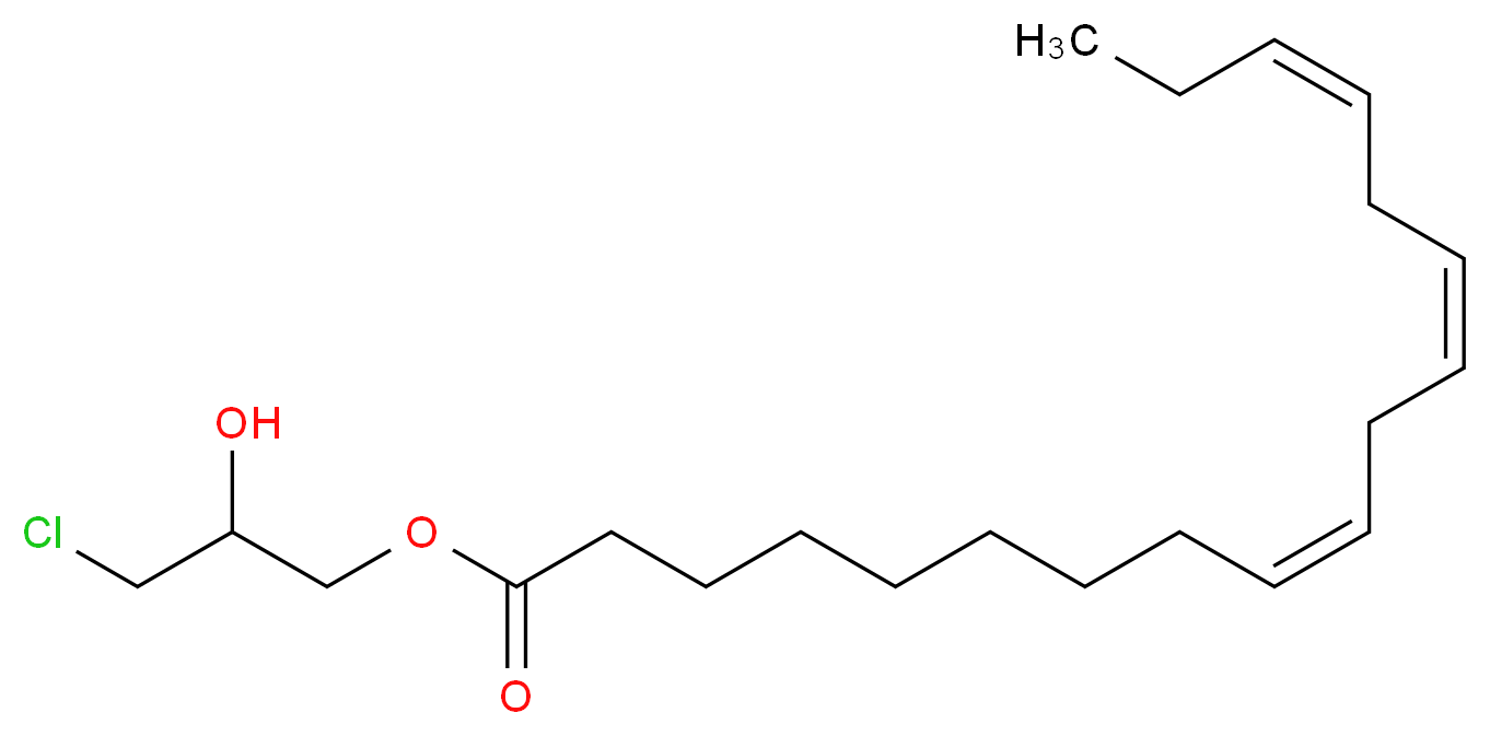 rac 1-Linolenoyl-3-chloropropanediol_Molecular_structure_CAS_74875-99-3)