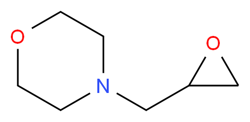 4-(oxiran-2-ylmethyl)morpholine_Molecular_structure_CAS_6270-19-5)