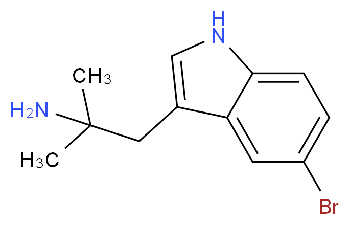 2-(5-BROMO-1H-INDOL-3-YL)-1,1-DIMETHYL-ETHYLAMINE_Molecular_structure_CAS_833-04-5)