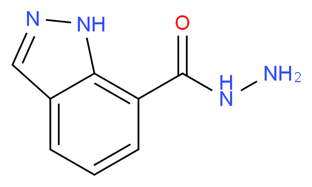 1H-Indazole-7-carbohydrazide_Molecular_structure_CAS_)