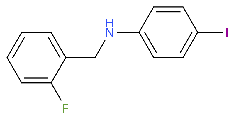 N-(2-Fluorobenzyl)-4-iodoaniline_Molecular_structure_CAS_934364-17-7)