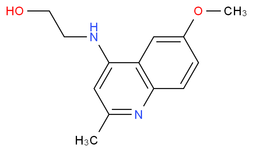 2-(6-Methoxy-2-methyl-quinolin-4-ylamino)-ethanol_Molecular_structure_CAS_)