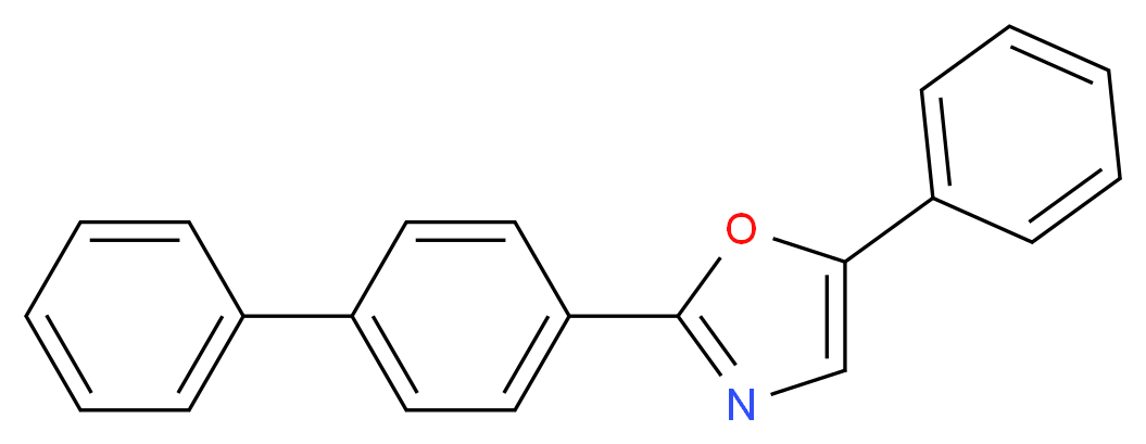 2-(4-BIPHENYLYL)-5-PHENYL0XAZOLE_Molecular_structure_CAS_852-37-9)