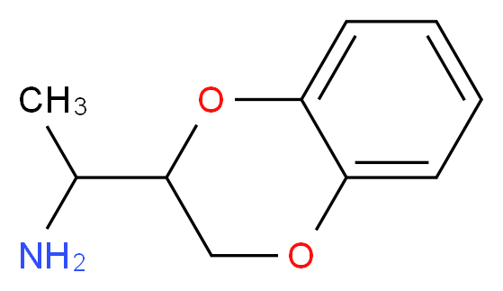 1-(2,3-Dihydro-1,4-benzodioxin-2-yl)ethanamine_Molecular_structure_CAS_)