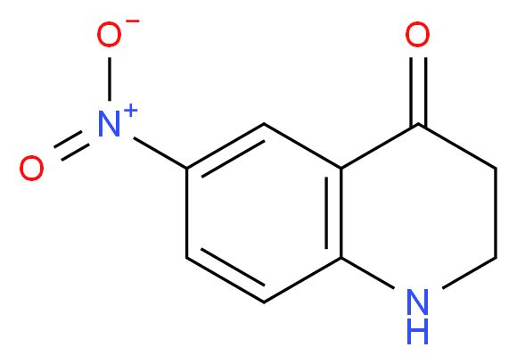 6-NITRO-2,3-DIHYDROQUINOLIN-4(1H)-ONE_Molecular_structure_CAS_57445-29-1)