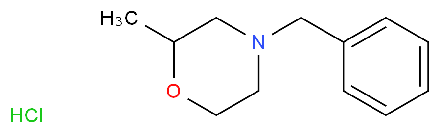 4-Benzyl-2-methylmorpholine hydrochloride_Molecular_structure_CAS_144053-96-3)