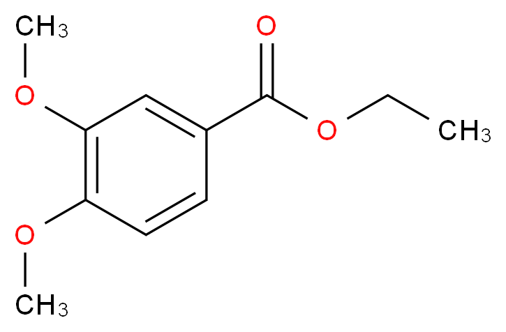 ethyl 3,4-dimethoxybenzoate_Molecular_structure_CAS_)